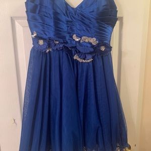 Blue formal dress